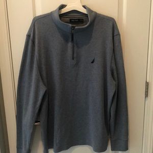 Nautica men’s quarter zip sweatshirt